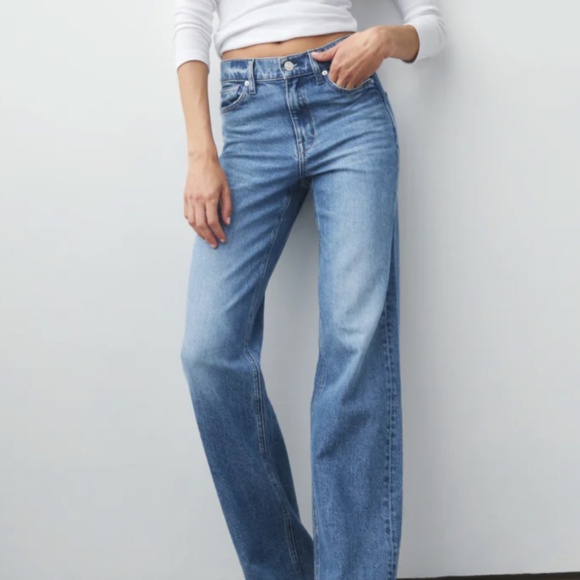 AYR The Secret Sauce Denim Wide Leg Jeans Sz 30S - Picture 1 of 6